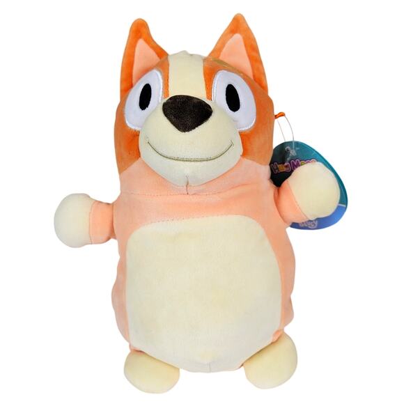 SQUISHMALLOWS BLUEY BINGO HUGMEES ULTRA-SOFT PLUSH 10" OFFICIAL JAZWARES - Picture 1 of 9